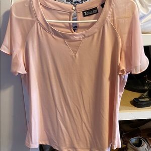 Pink work dress shirt